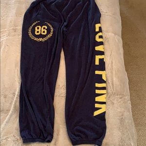 PINK Victoria’s Secret oversized boyfriend sweats